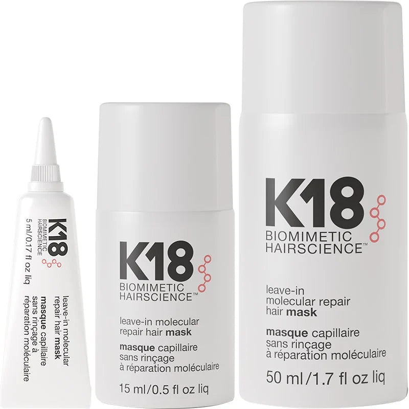 K18 leave-in molecular repair hair mask